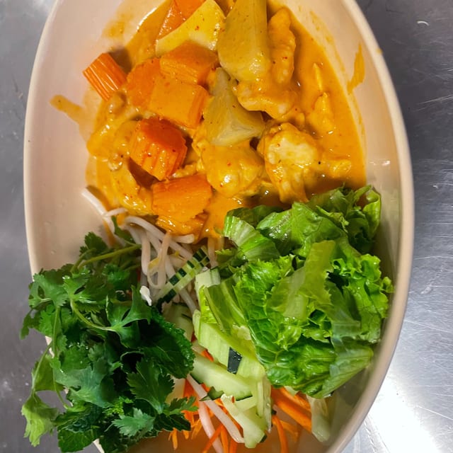 Lao Curry Noodles.