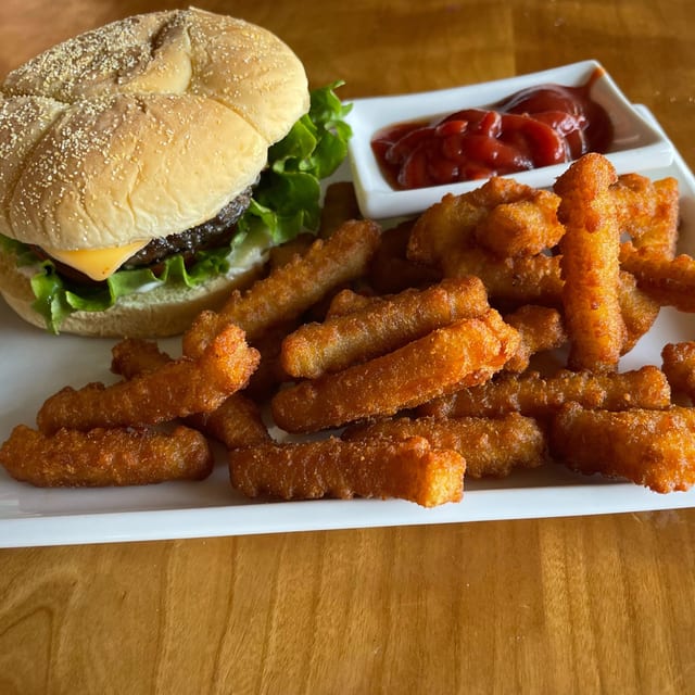 Lemongrass Burger.